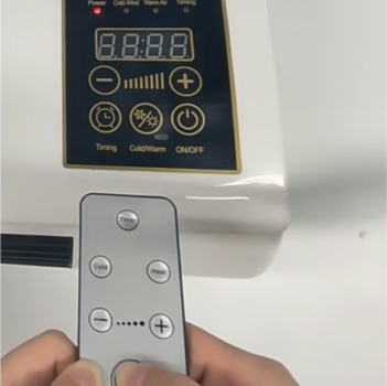 Bedienung des Coolzy per Fernbedienung